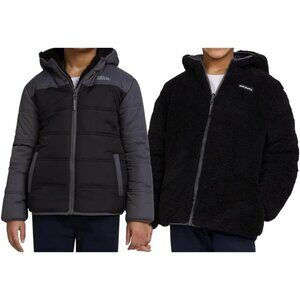 2-for-1 Jacket! Eddie Bauer Boys Reversible XL (14/16) NEW